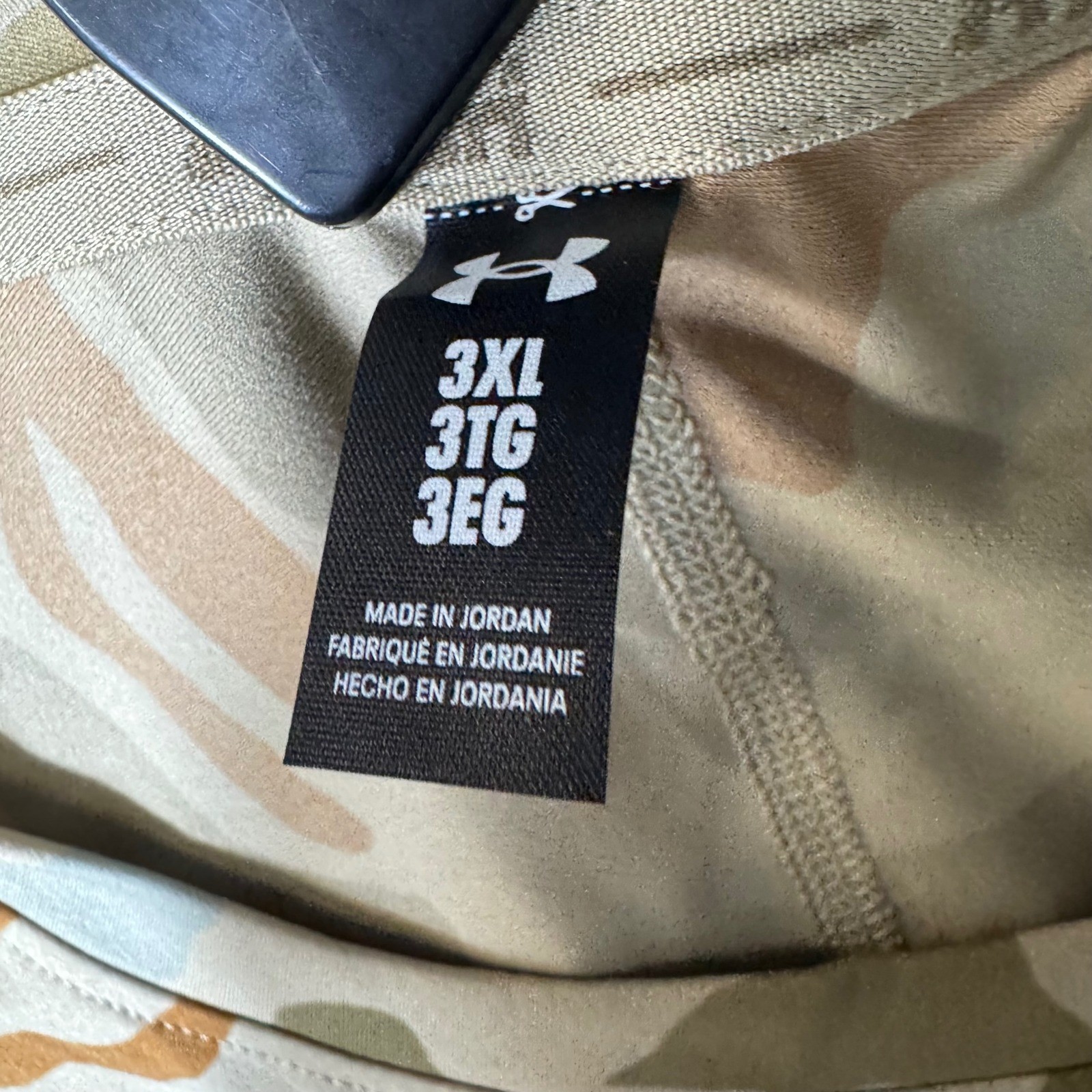 Under Armour Fish Elite Printed LS Camo Fishing Shirt 6009466 Mens 3XL UPF 30 gallery