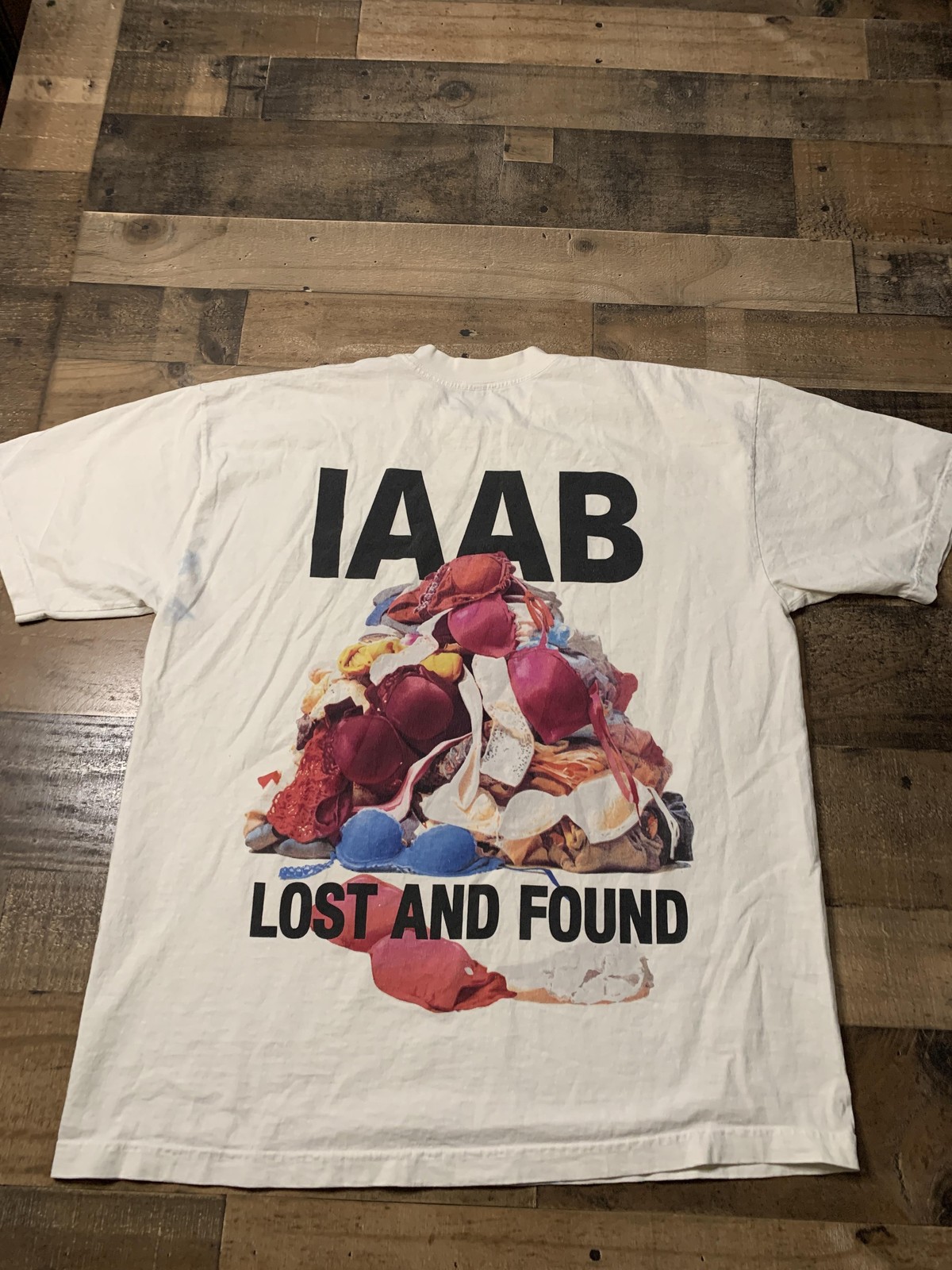 Drake Related Shirt Mens XL White IAAB Lost And Found Tour Tee It's All A Blur gallery