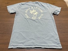 True Golf “True Golf & Leisure Club” Men’s Blue T-Shirt – Large