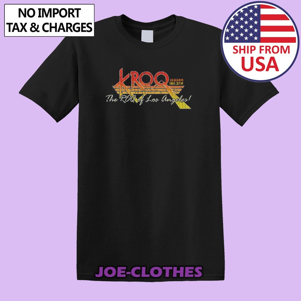 KROQ Los Angeles 1973 Men’s Black Size S-5XL
