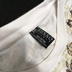 VERSA GOLD Men’s Graphic Logo Print Short Sleeve T-Shirt US 6XL see measurements