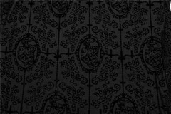 PUNK RAVE Black Gothic Retro Ruffled High Collar Pattern Velvet Shirt Men Top