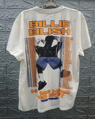 New Billie Eilish Hit Me Hard And Soft Tour Tee 2025 Cloud Dancer White Sz L