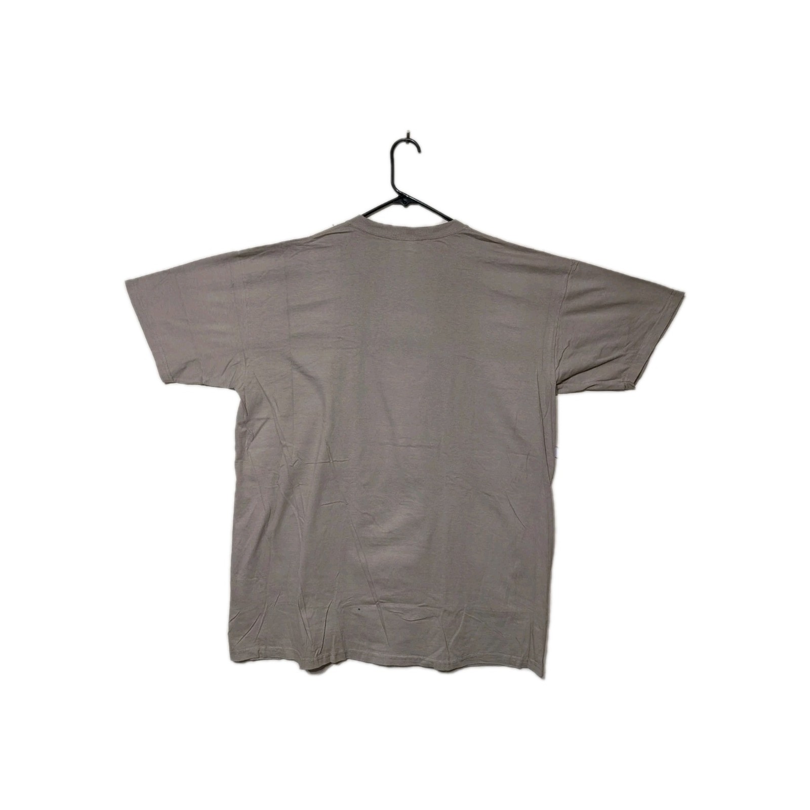 The Mountain Mens T-Shirt Vintage Beige Pull My Finger Leather Tag XL #5041 gallery