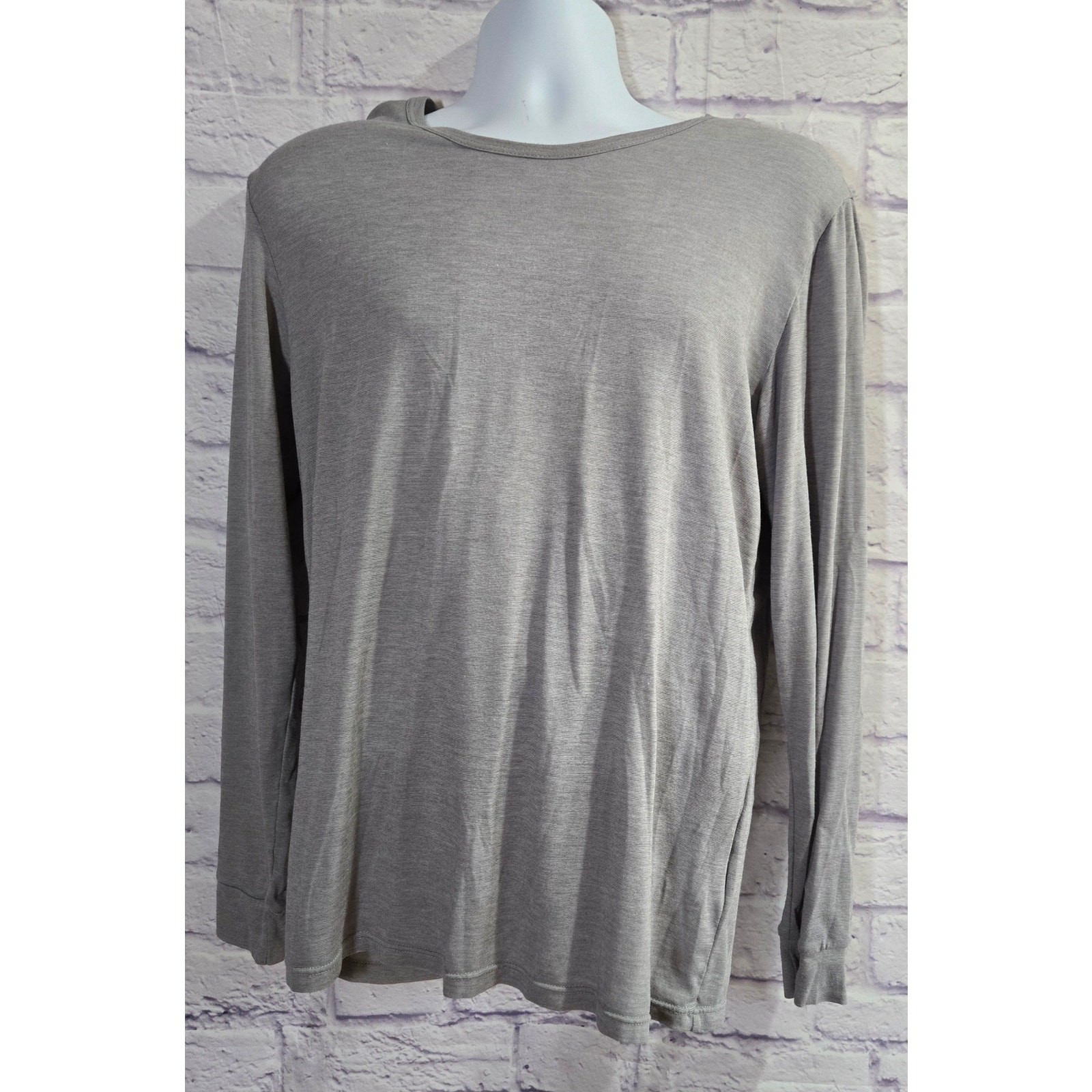 32 Degree Gray Weatherproof Heat Long Sleeve Men’s Shirt M Lightweight
