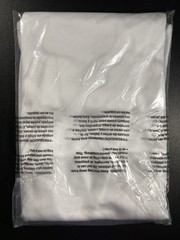 ATHLETIC WORKS VIVID WHITE SHORT SLEEVE T-SHIRT NEW SIZE 4XL (58-60) LAST ONE!