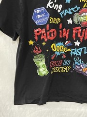 Switch Remarkable Limited Edition Graphic Print Tee Mens Black Cotton T-Shirt XL