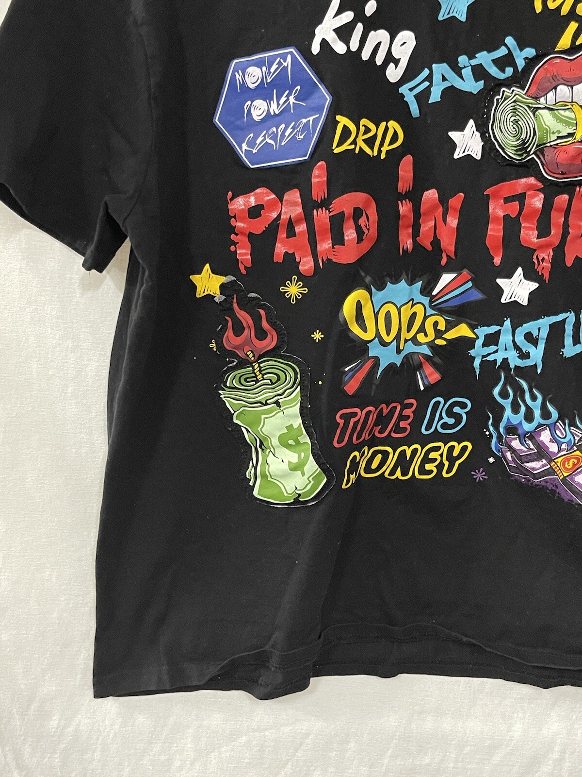 Switch Remarkable Limited Edition Graphic Print Tee Mens Black Cotton T-Shirt XL gallery