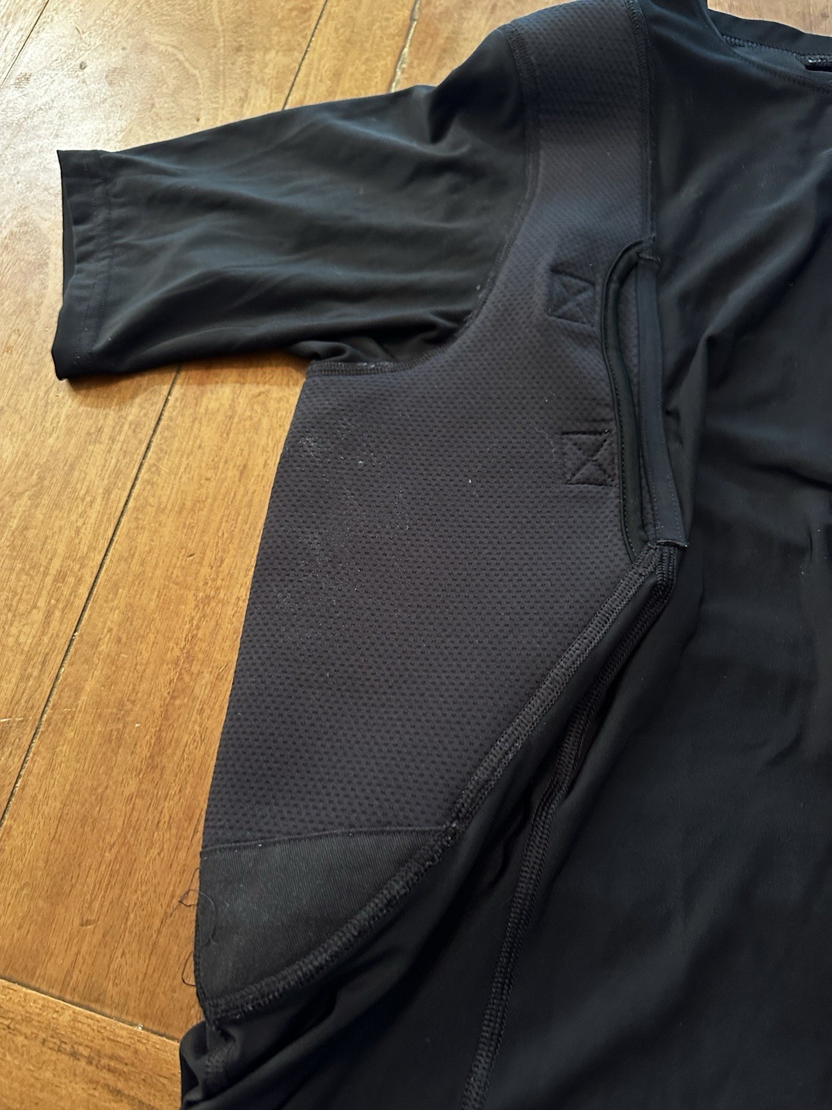 5.11 Tactical Shirt Men's LG Black Conceal Carry Holster Under Gear Padded Tee gallery