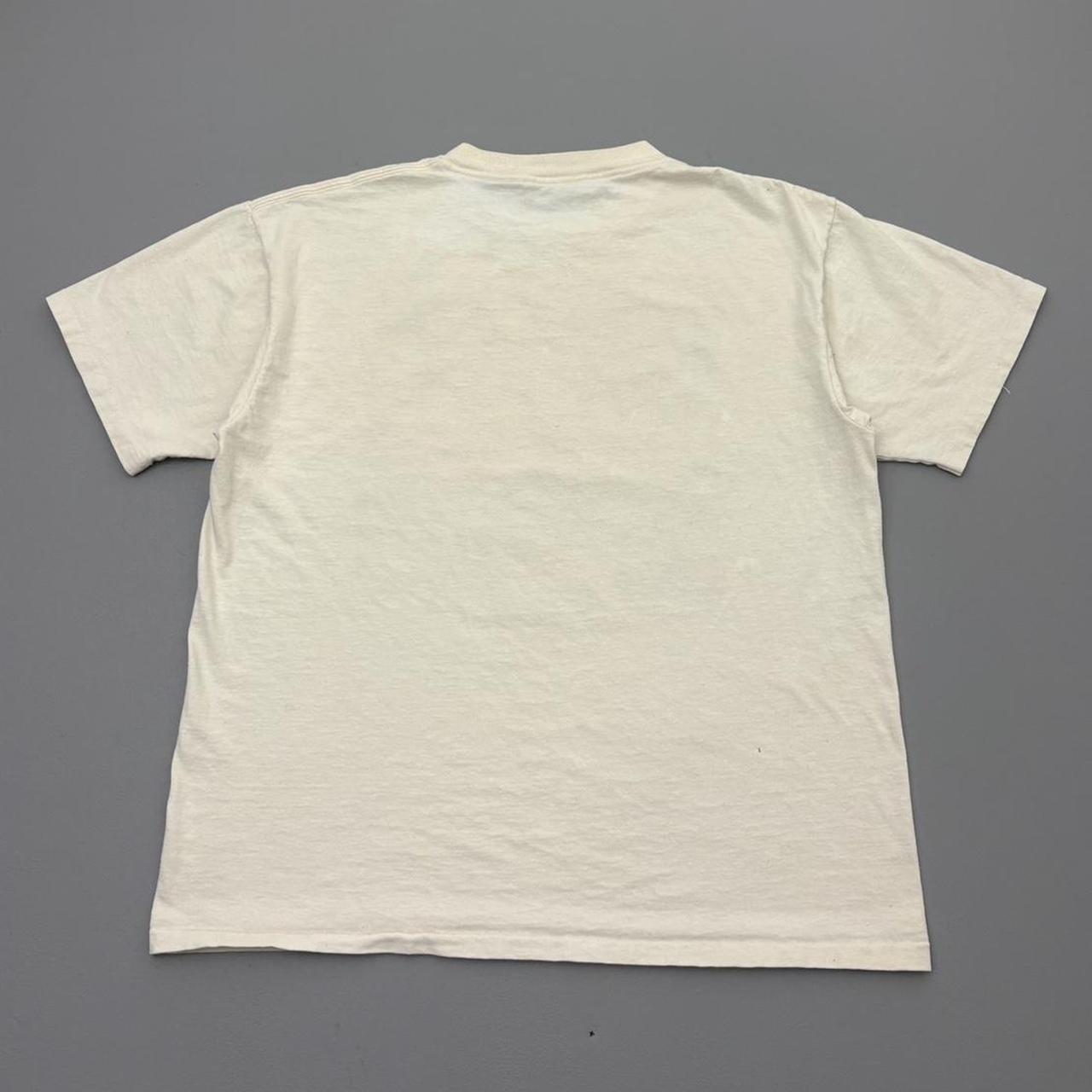 Vintage 90s Outdoor Lifestyle Shirt White Tracks Single Stitch Size Large gallery