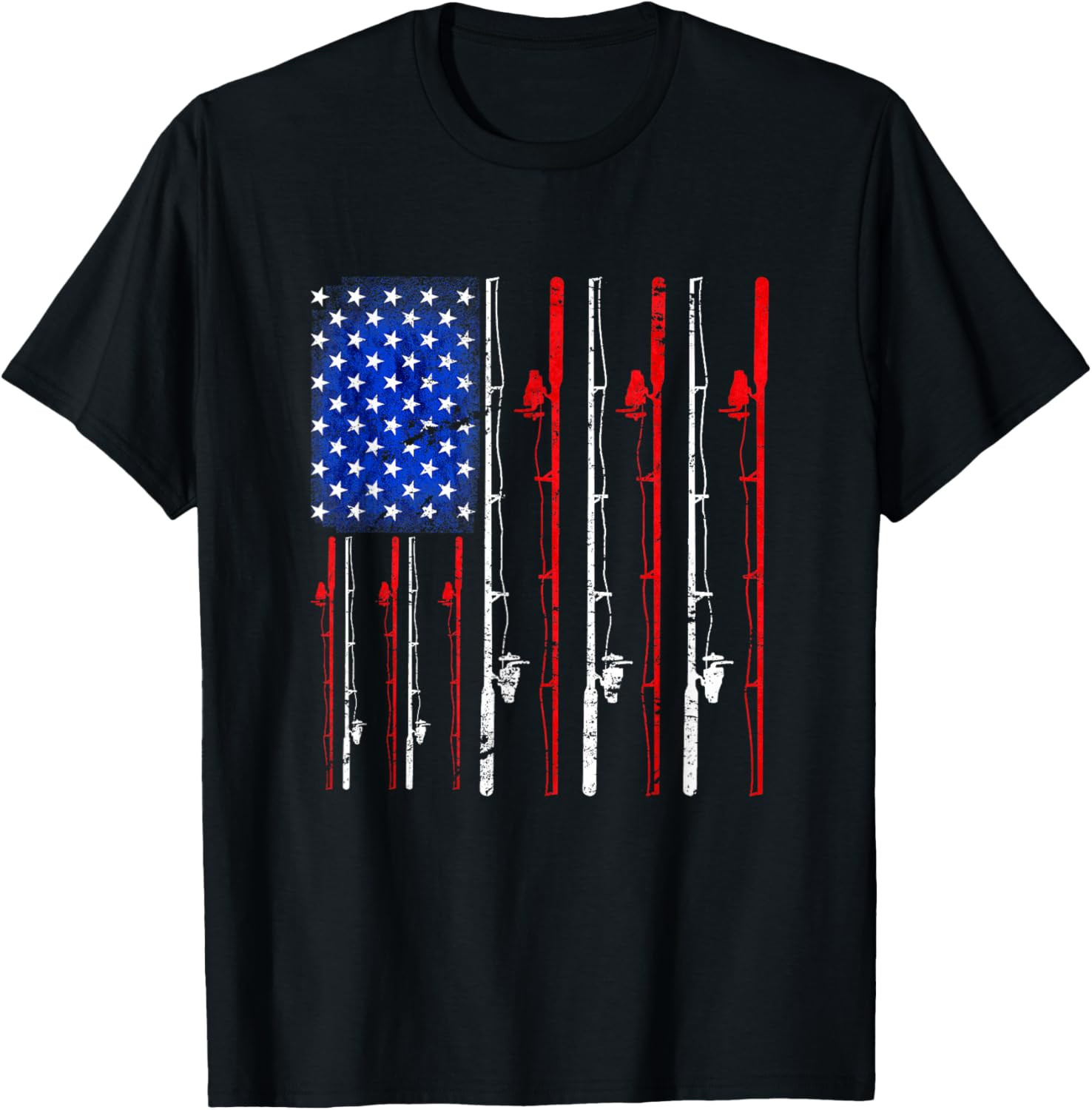 Fishing Shirt American Flag Shirt Fishing T Shirt gallery