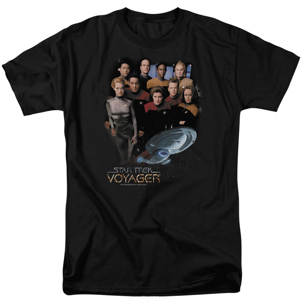 Star Trek Voyager Crew TV Show T-Shirt Sizes S-3X NEW gallery