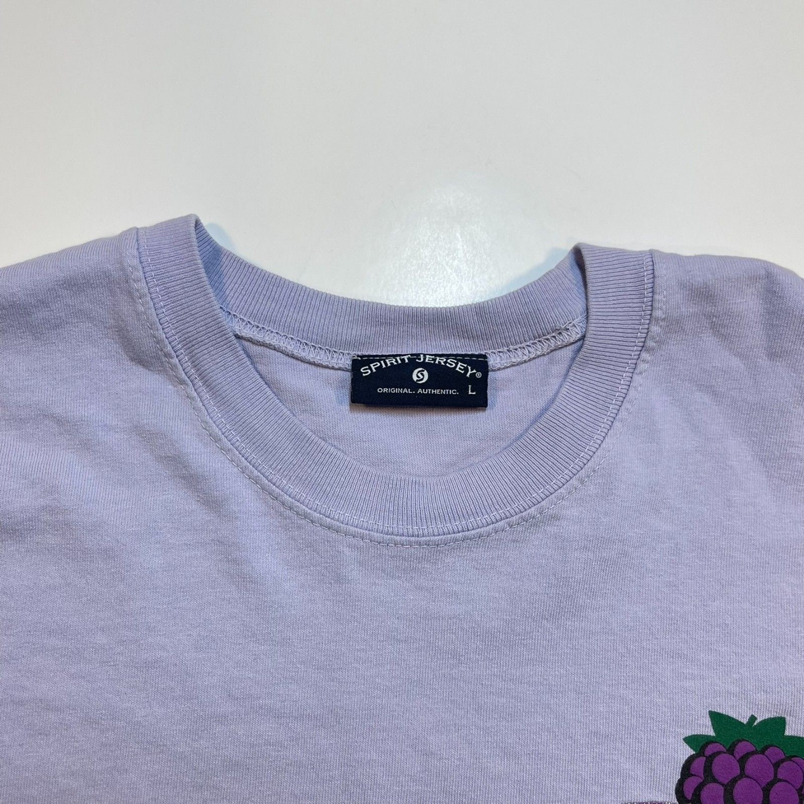 KNOTTS BERRY FARM Boysenberry Festival Spirit Jersey T Shirt Sz Mens L gallery