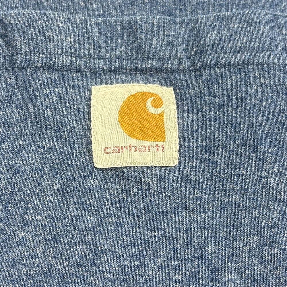 Carhartt Heavy Duty Original Fit Short Sleeve T-Shirt Mens Size XL Blue gallery
