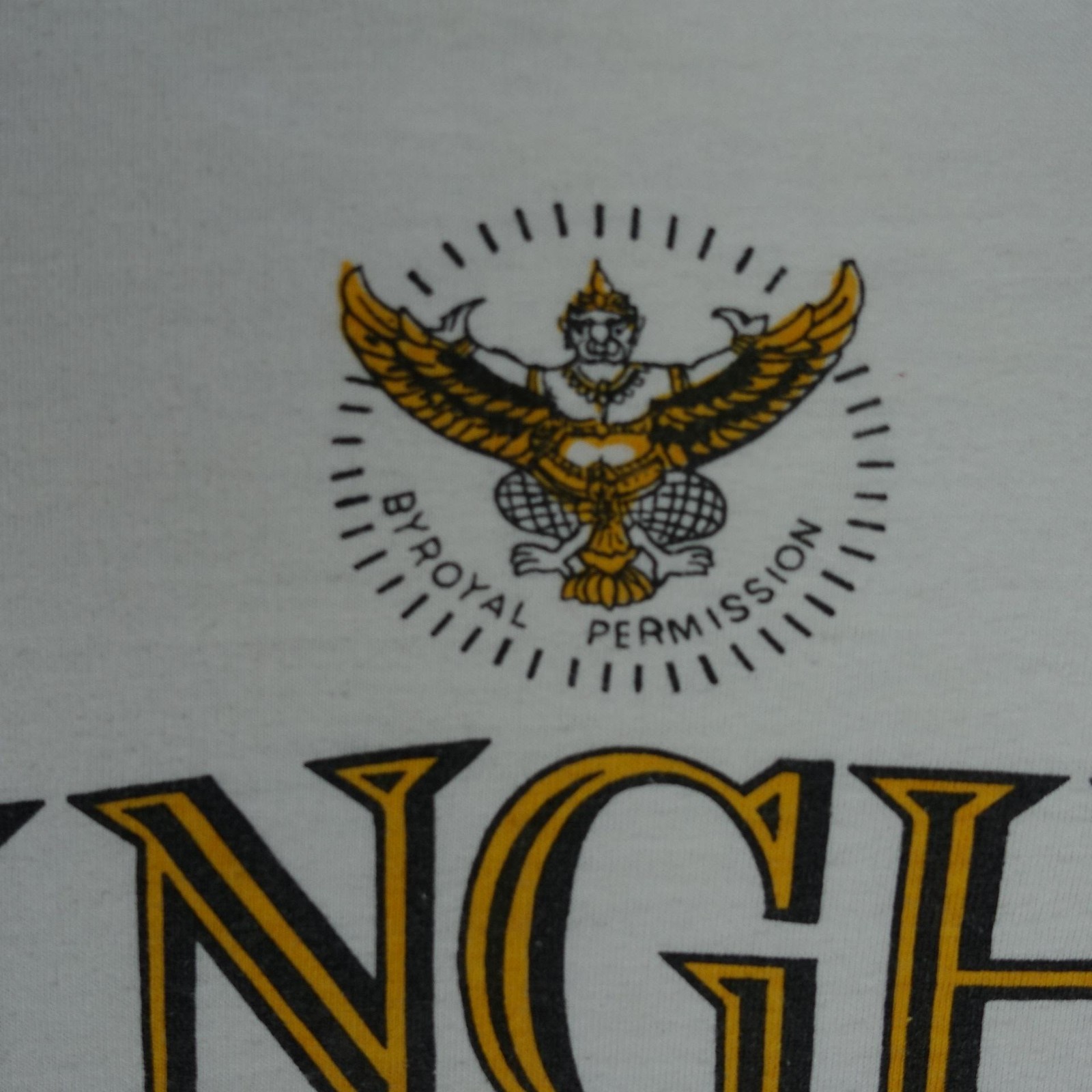 VINTAGE Singha Lager Beer Shirt Mens XL White Thailand Beer Brewery Graphic Tee gallery