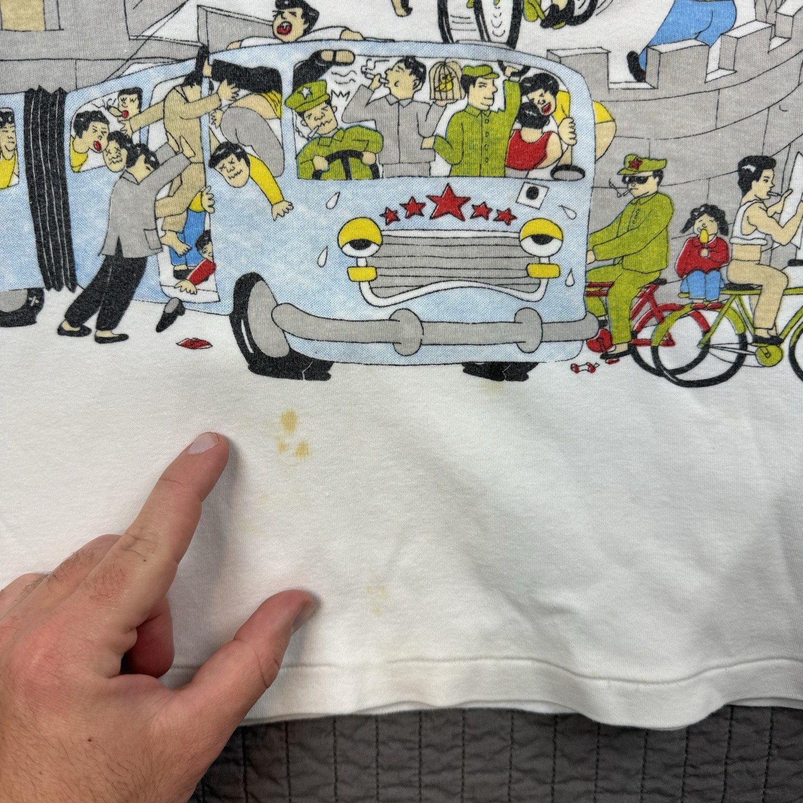 Vintage Lai See Shirts T Shirt Men's XL White I Survived China Single Stitch gallery