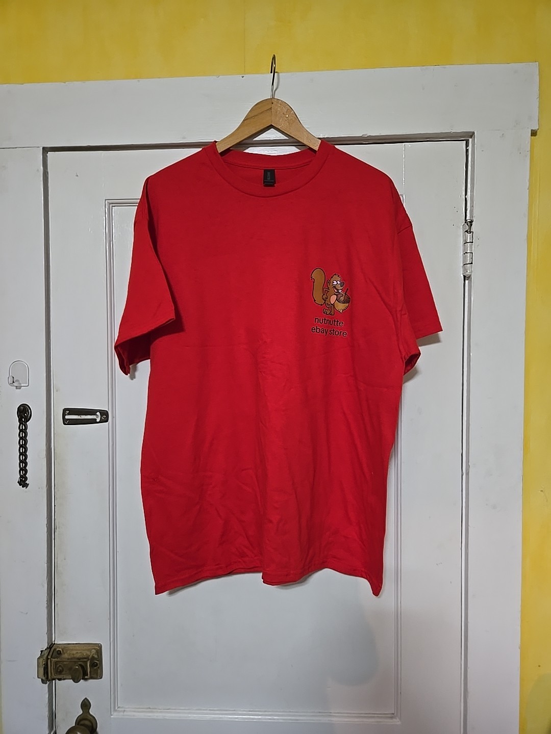 nutnutte Ebay Store Tshirt Red XL New Without Tags