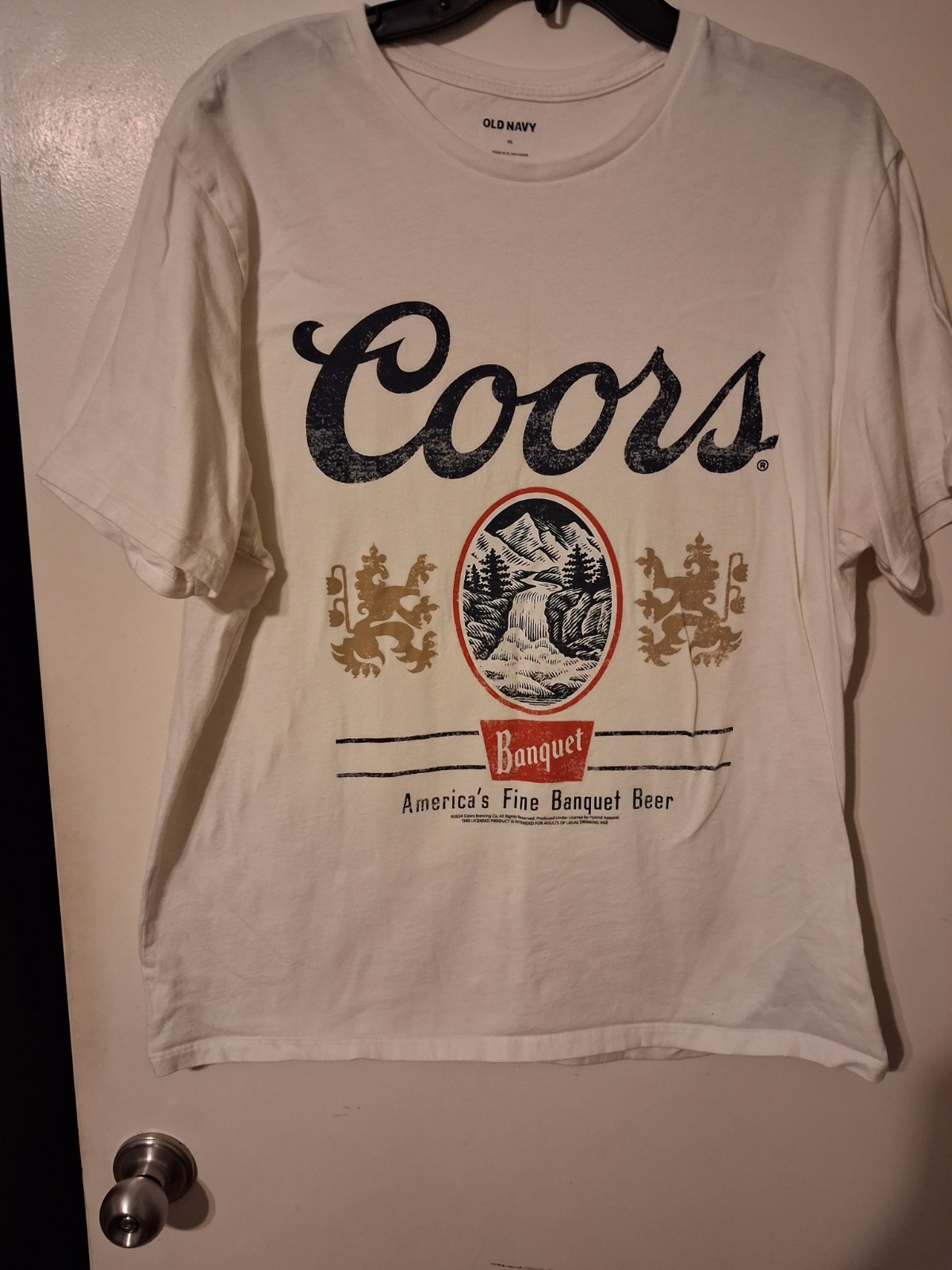 Coors t shirt xl Great Party Shirt In Spring And Summer Support Your Favorite gallery