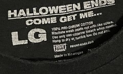 Fright Rags Halloween Ends Michael Myers T-Shirt Size LG Large Horror Movie OOP