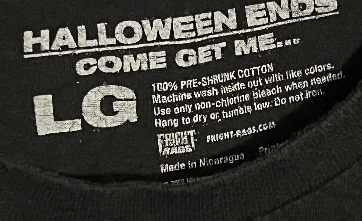 Fright Rags Halloween Ends Michael Myers T-Shirt Size LG Large Horror Movie OOP gallery