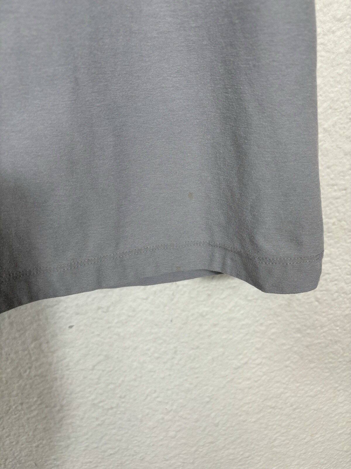 Rhone Shirt Mens Medium Gray Short Sleeve Nylon Blend *Spotting gallery