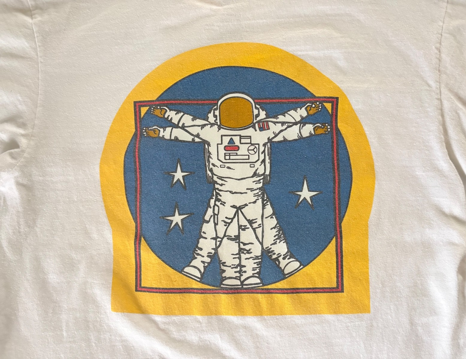 Vans x NASA Spaceman Voyager Long Sleeve Waffle T-shirt Adult Medium