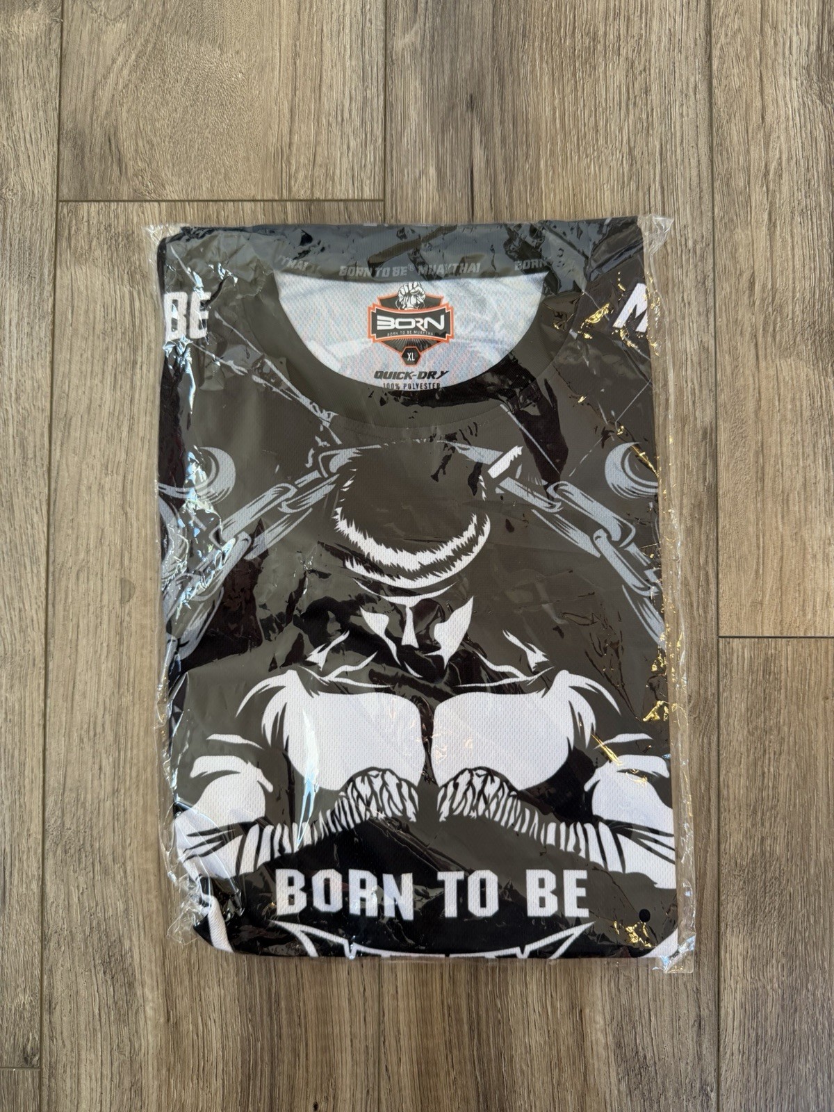 Born To Be Muay Thai T-Shirt All Over Print Chains Boxing MMA Gym Training Top gallery