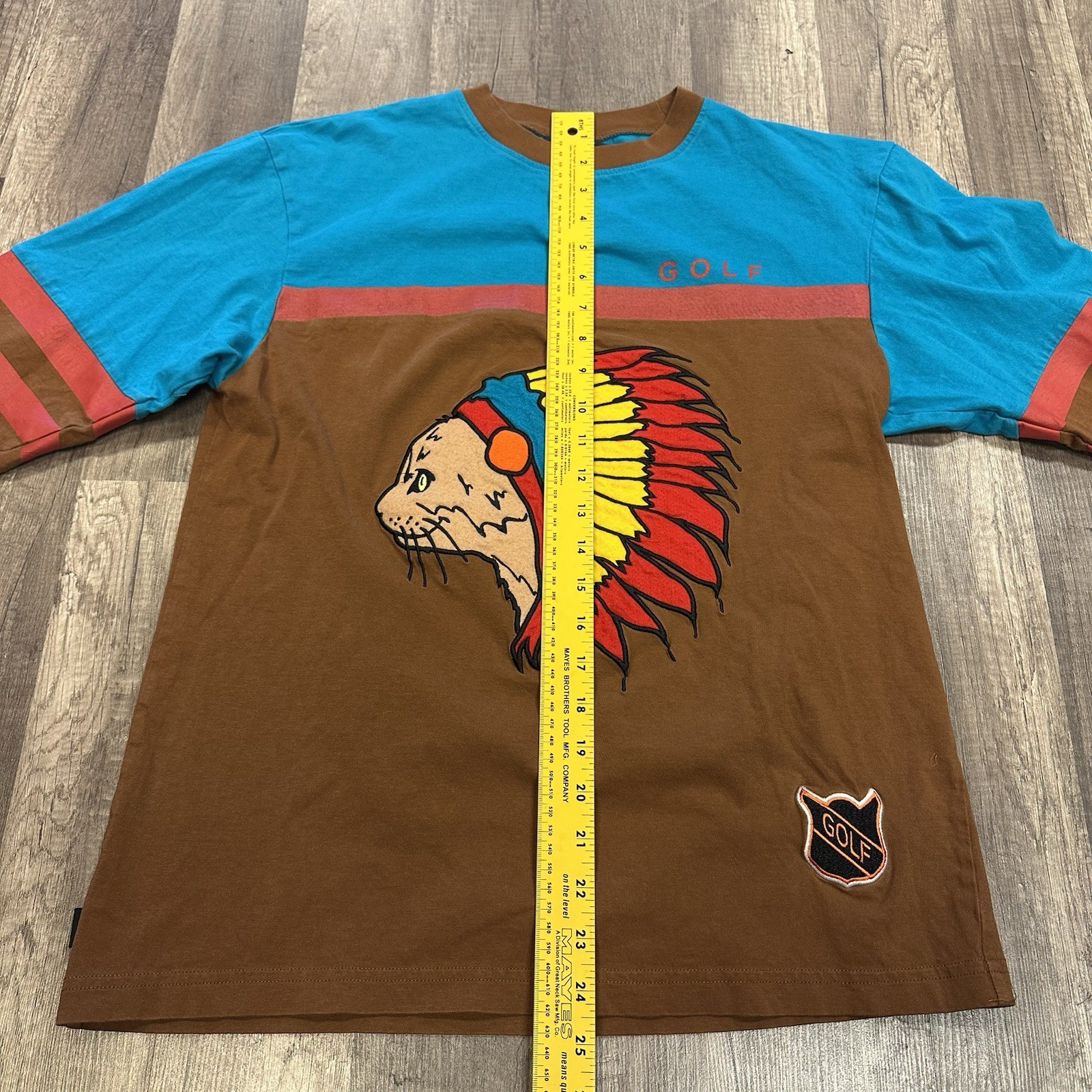 GOLF WANG TYLER THE CREATOR ODD FUTURE CAT HOCKEY JERSEY SHIRT SZ S (24) gallery