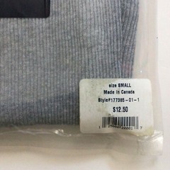 Two vintage GAP RIBBED TANK TOPS New with tags Men’s size small 1 White + 1 Gray
