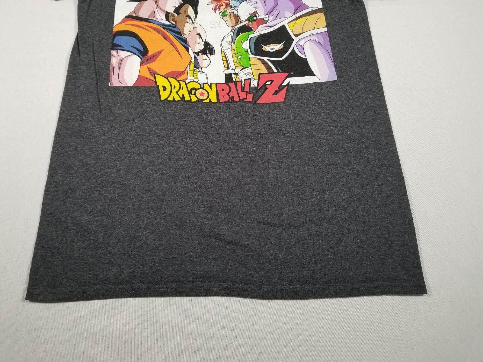 Goku Shirt Mens Small Gray Dragon Ball Z Manga Anime gallery