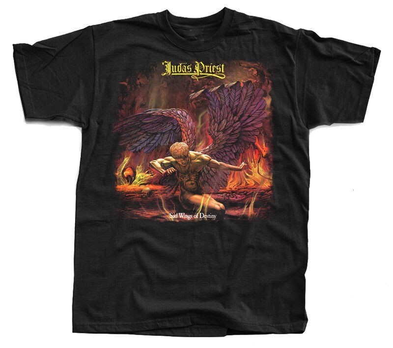 Judas Priest – Sad Wings of Destiny T Shirt Black Men S M L 234XL MI430