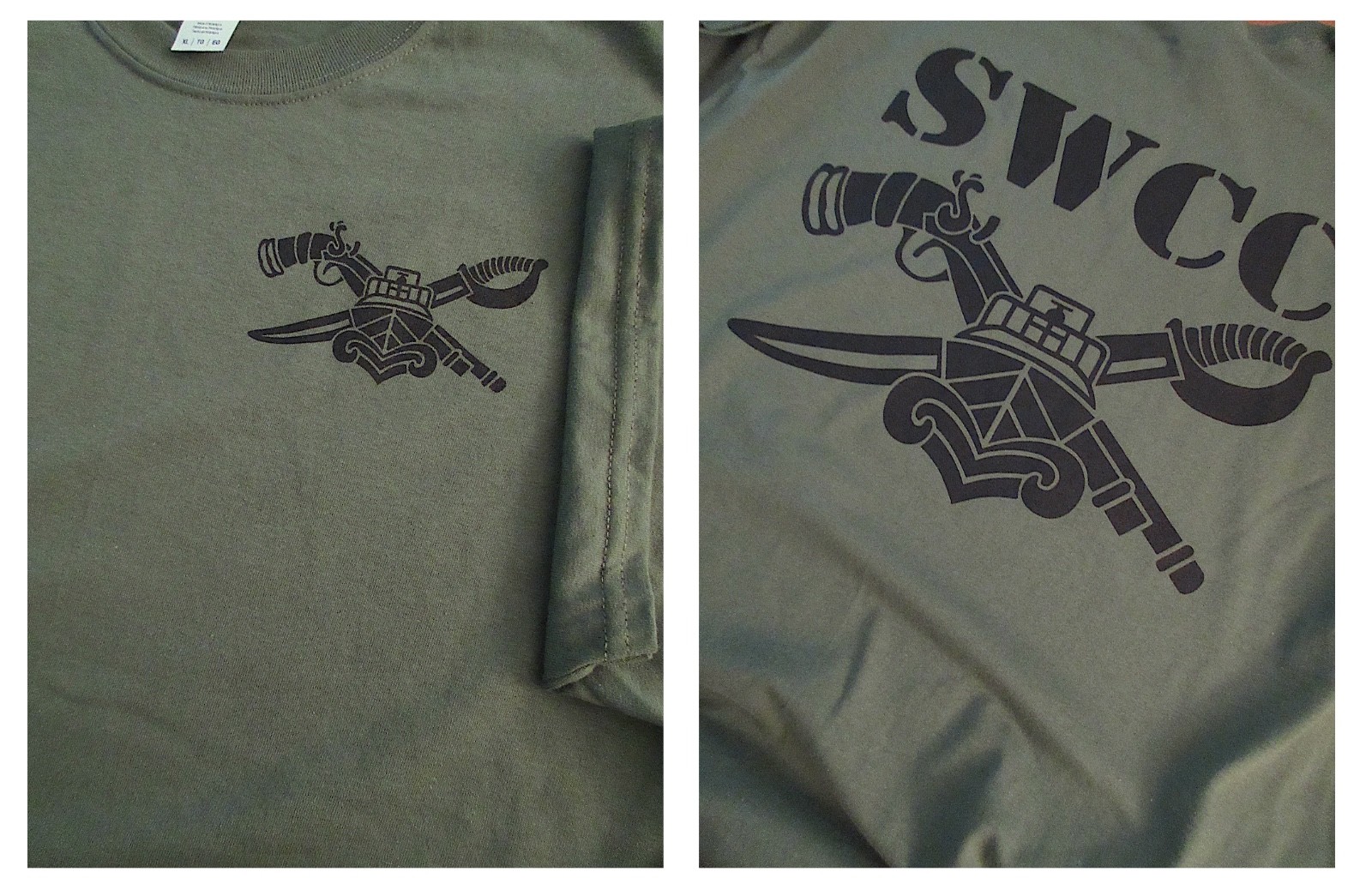 NEW SWCC Silk-Screened T-Shirt Large Gildan Ultra 6 OZ 100% Cotton US gallery