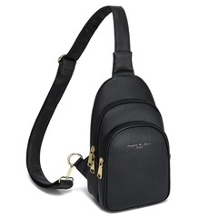 Mens Crossbody Bag Small Checkered Sling Bag for Women Nylon Cross Body bag f…