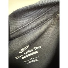 The Nike Tee Loose fit Men’s size medium Black T shirt Nike Air Force 1 patch