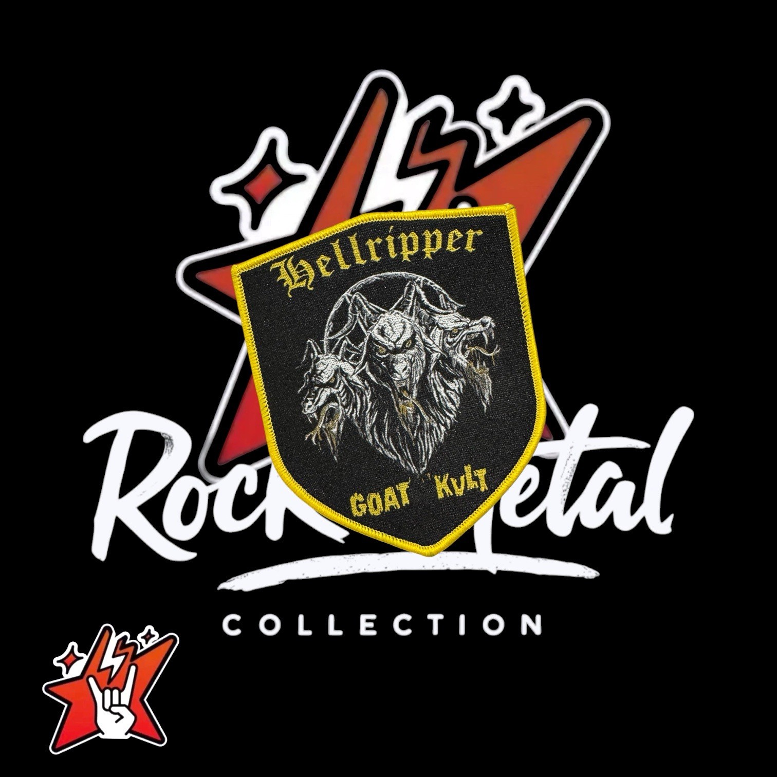 Hellrripper Official Exclusive Woven Patches Venom Bathory Sodom Motorhead gallery