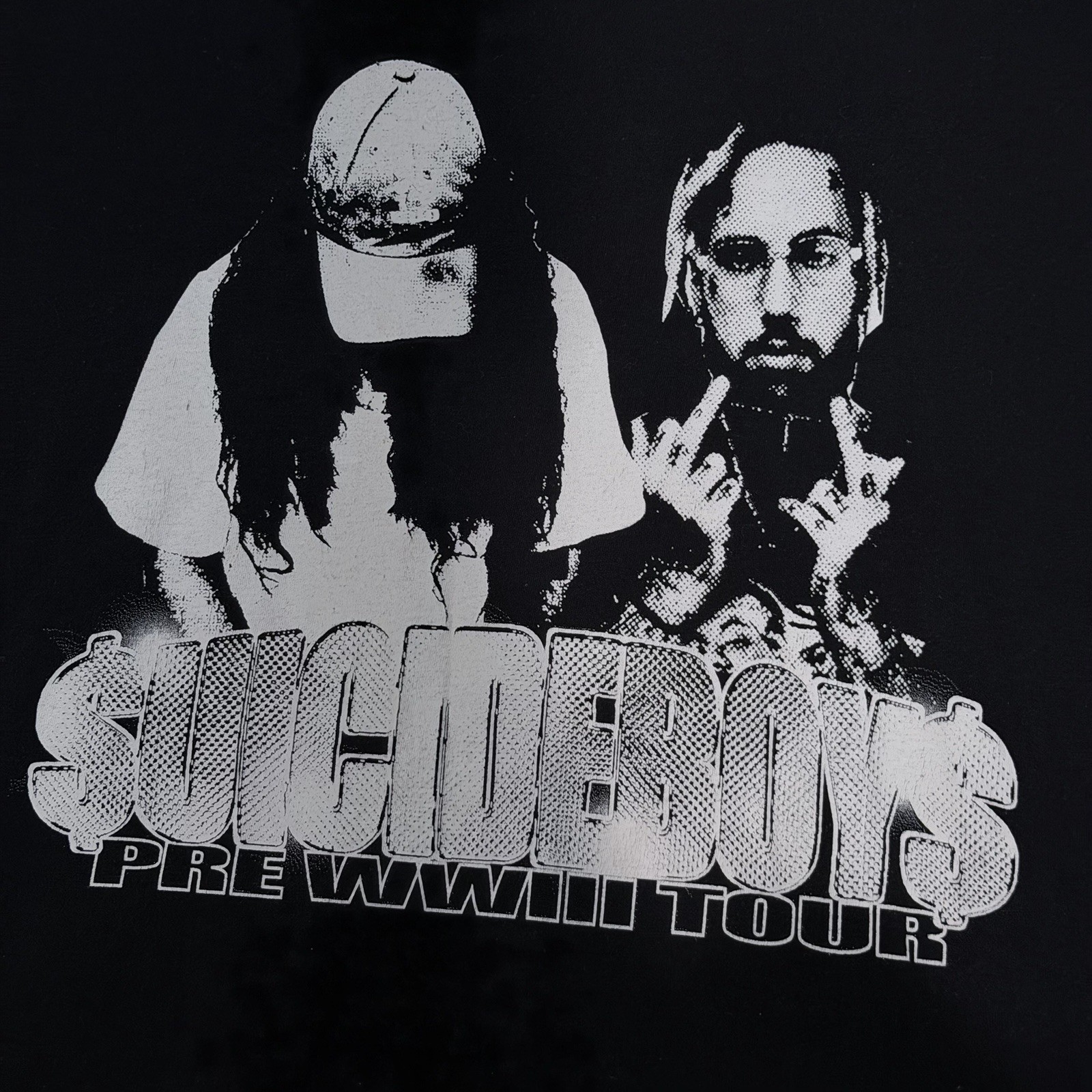 MEDIUM 2018 G59 SUICIDEBOYS $UICIDEBOY$ PRE WORLD WAR III Tour tee gallery