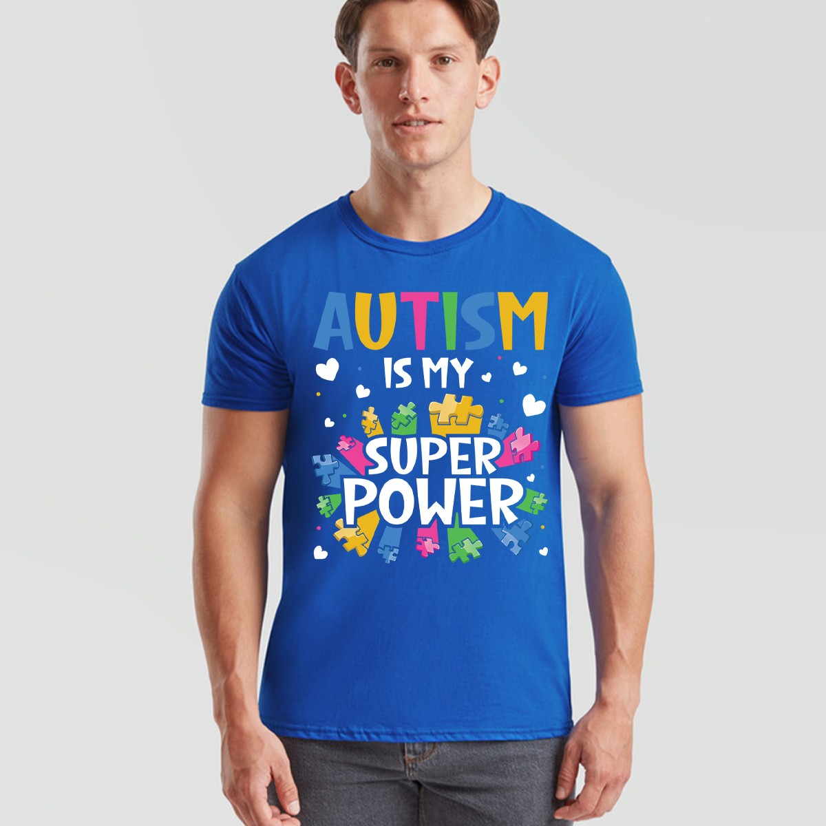 Autism Is My Superpower Autistic Unisex Tshirt gallery