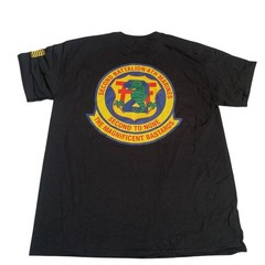 USMC Men’s Size L 2nd Battalion 4Th Marines Short Sleeve Graphic T-Shirt New