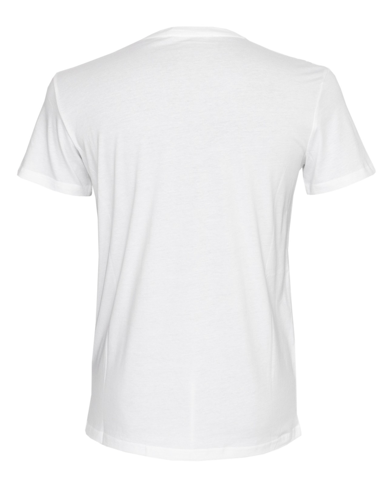NWT TRUSSARDI Milano T-SHIRT crewneck cotton white black luxury Italy L gallery