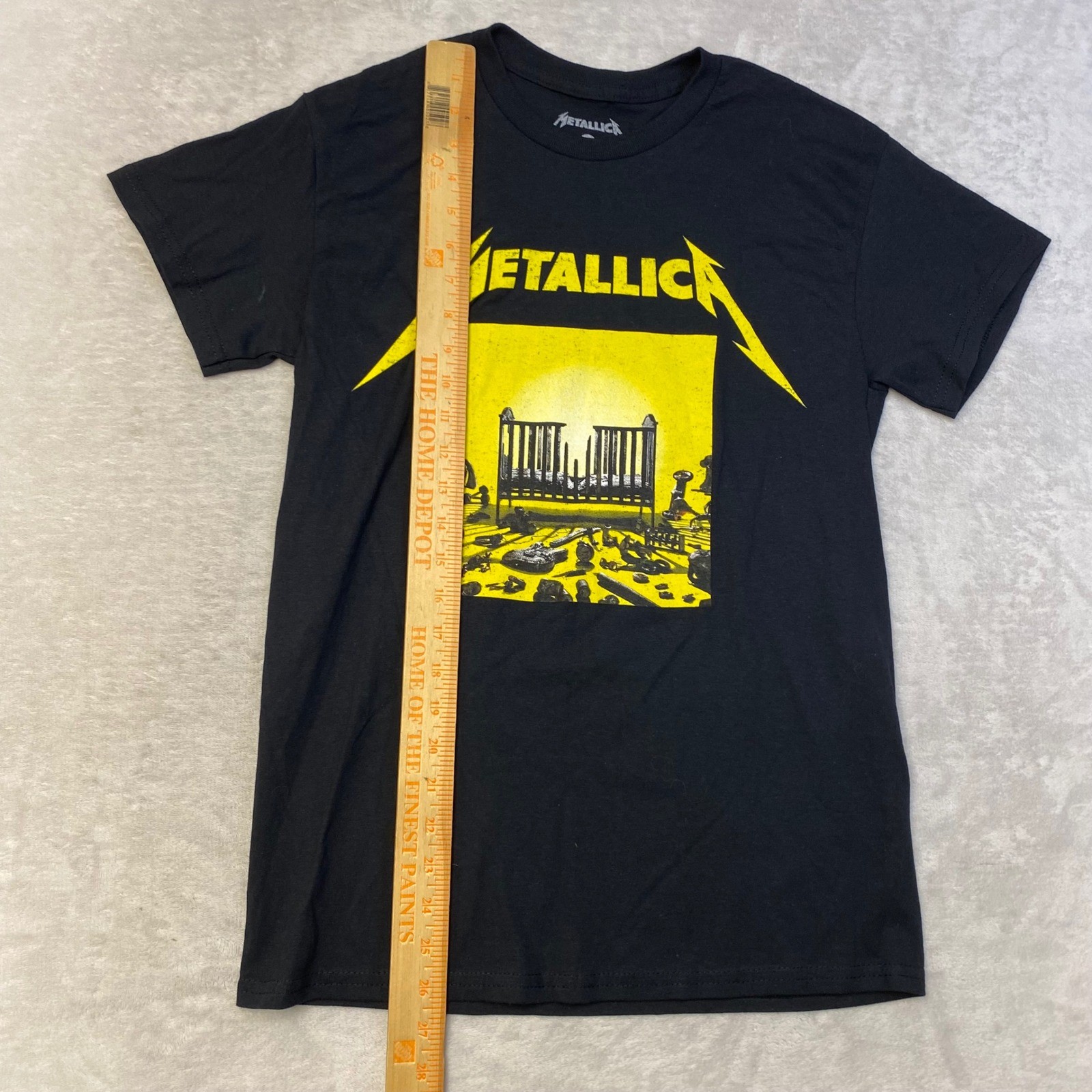 Metallica 2023-2024 Tour T-Shirt Band Tee Concert Graphic Black Small gallery