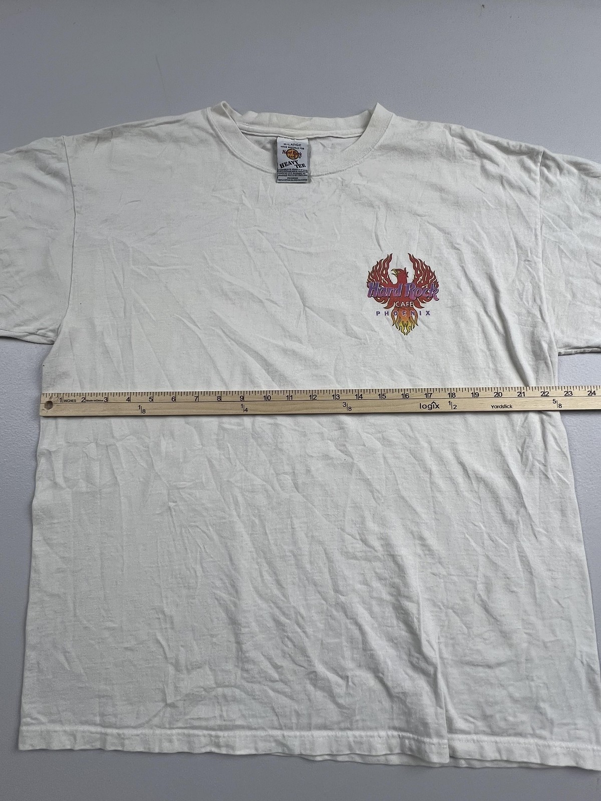Vintage Hard Rock Cafe Shirt Mens XL White Phoenix Desert Graphic Tee Fire gallery