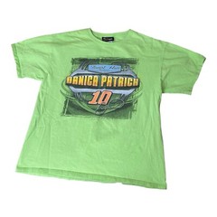 Danica Patrick Green NASCAR Chase Racing T Shirt Mens XL Cars Sports Print Speed