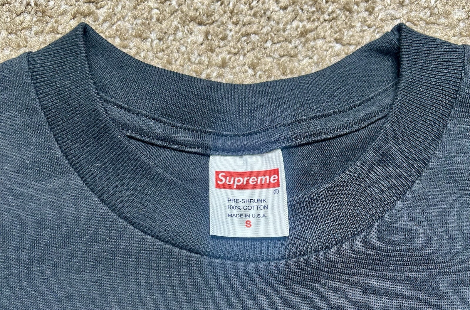 Supreme Electro Black Tee SS24’ Size Small 100% Authentic gallery