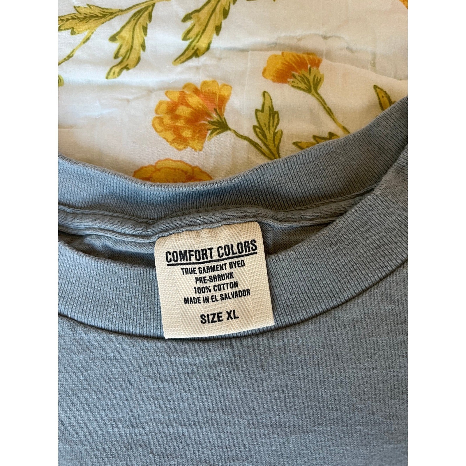 Provincetown, MA Cape Cod Ocean Shoreline T-Shirt Comfort Colors Blue | XL gallery