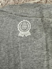 Supreme 20th Anniversary Box Logo Tee In Heather Grey Size Small 100% Authentic!