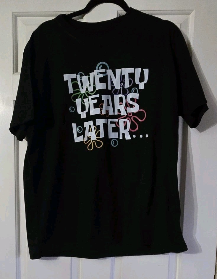 Twenty Years Later Funny 20 Year Old 20th Birthday Party T-Shirt See Measurement gallery