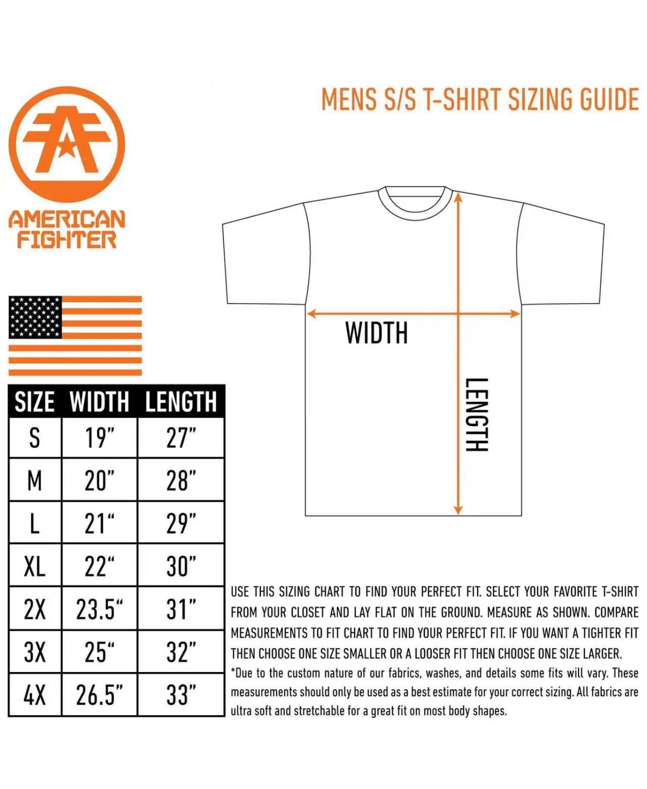 American Fighter Men's T-shirt Hunter Crew Neck Athletic Panel tee XS-4XL gallery