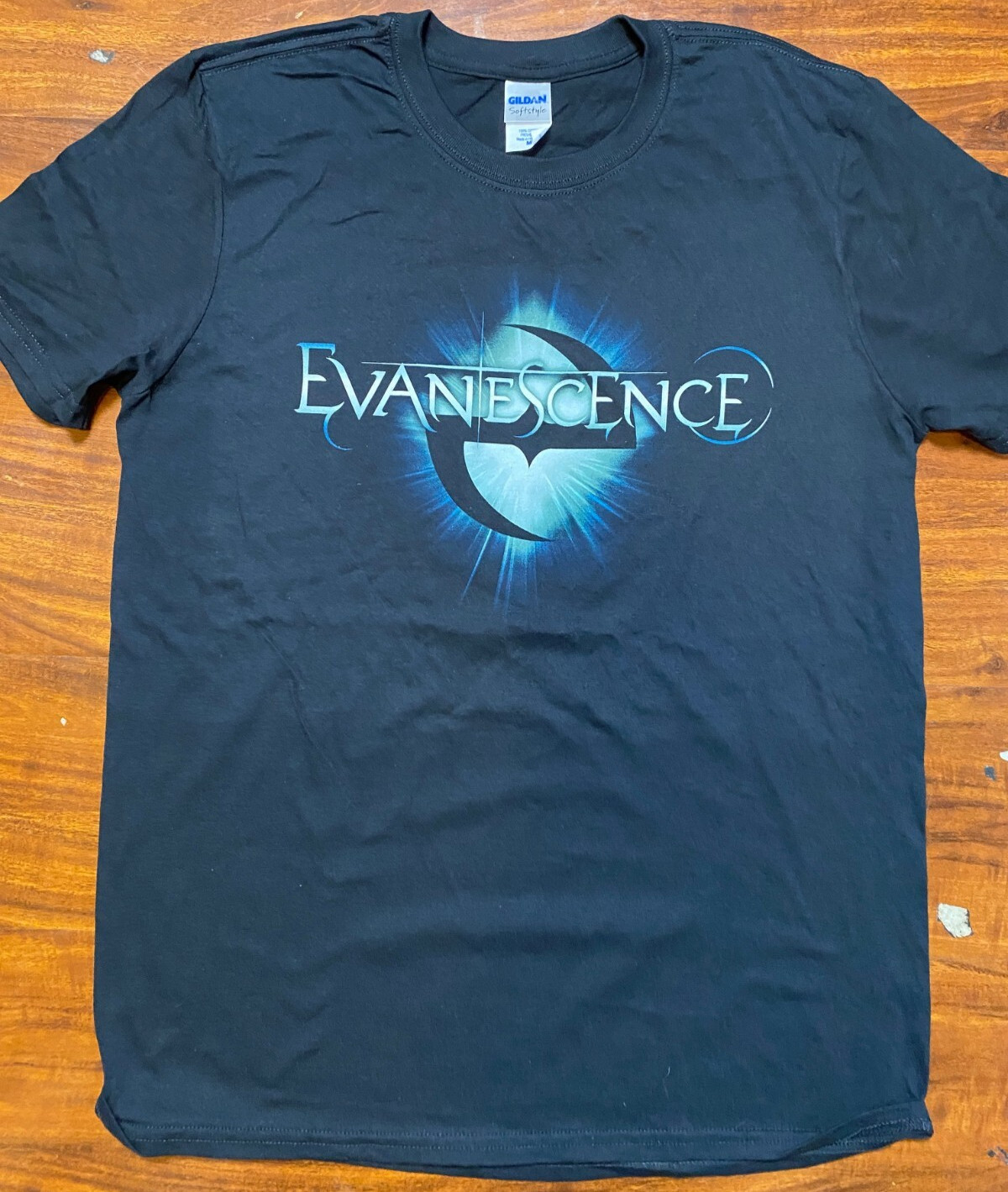 Evanescence Amy Lee 2012 Tour Black Double Sided U.S Dates SZ M-NWOT gallery
