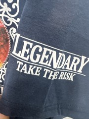 CR24 Chrome Edge Border Cromato Legendary Take The Risk Achieve XL T-Shirt Navy