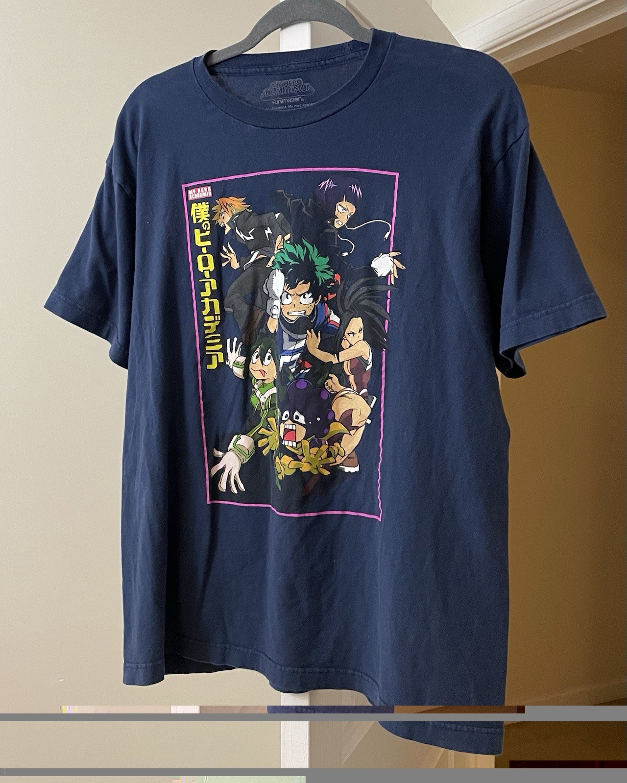 My Hero Academia Anime Graphic Tee Shirt Pullover Funimation Men's Large gallery